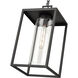 Ellway 1 Light 9 inch Textured Black Outdoor Hanging Lantern